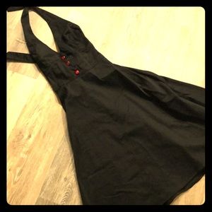 Black Rock Steady halter dress